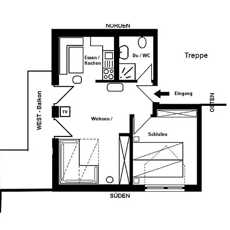 شقة Haus Bergblick *